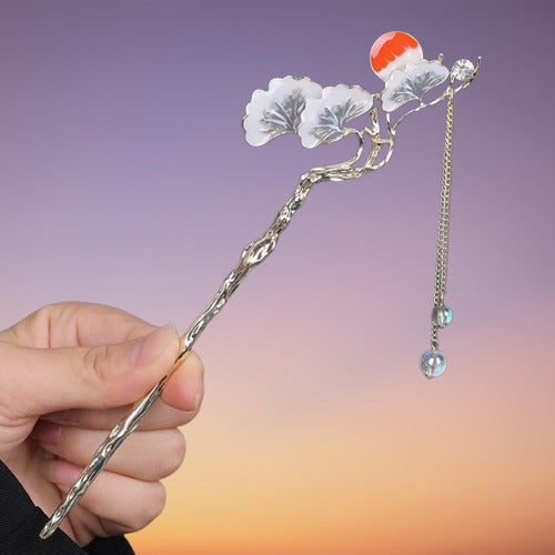 Petale de Jour: Morning Dewy Breeze Classic Hairpin with Elegance